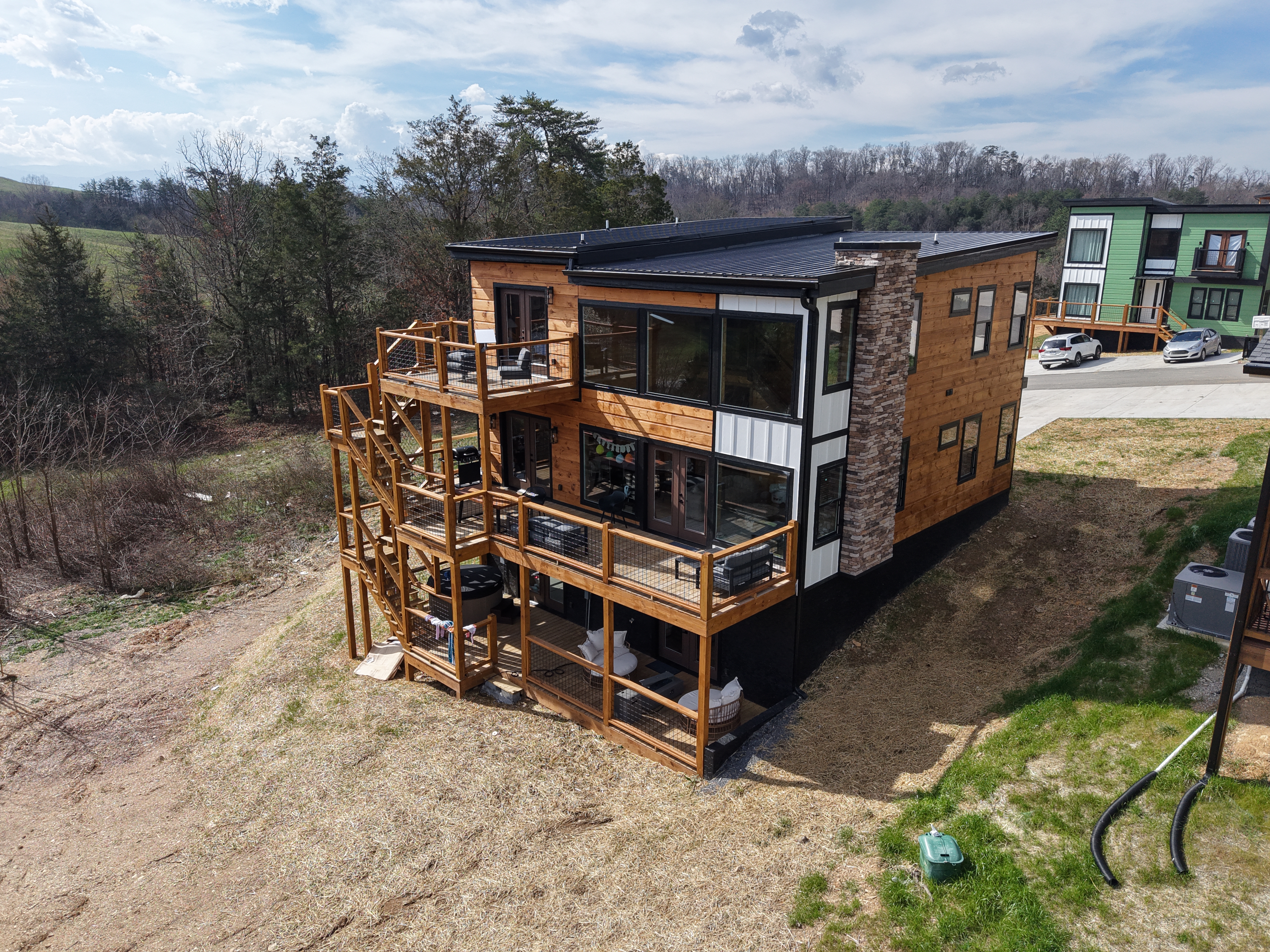 Custom cabin or mountain home — Cabins & Homes by Donnie Allen